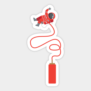 Space Condiment Ketchup Graphic Sticker